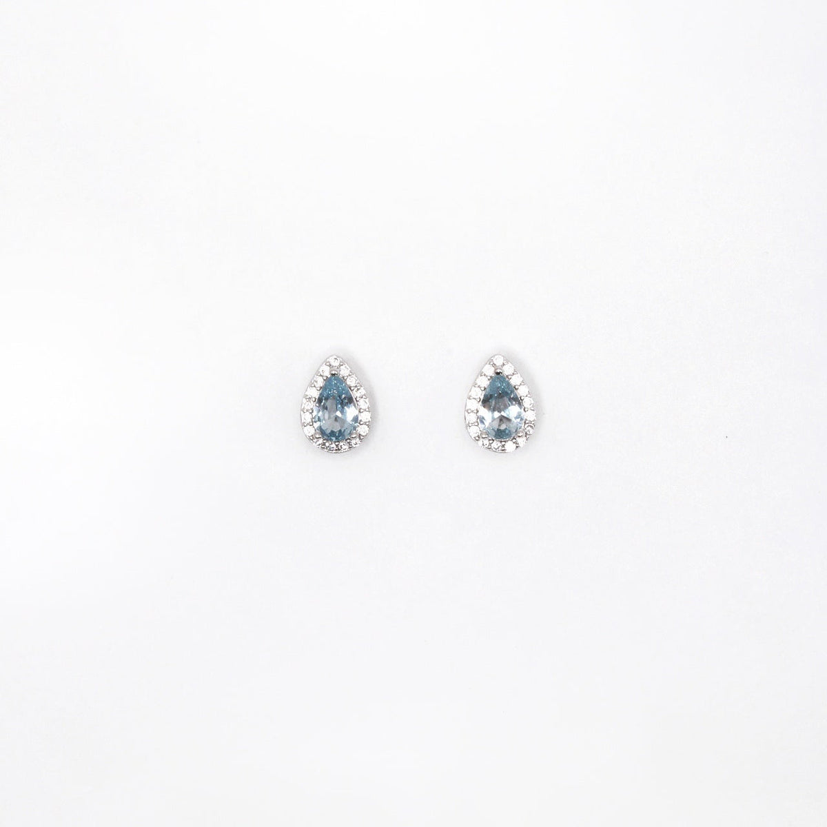 Aqua Drop Earring