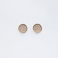 Round Gold Earrings