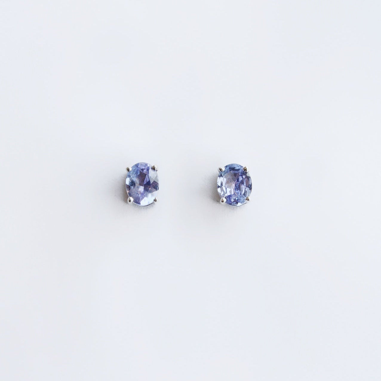 Genuine Tanzanite Studs