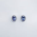 Diana Oval Iolita Earrings