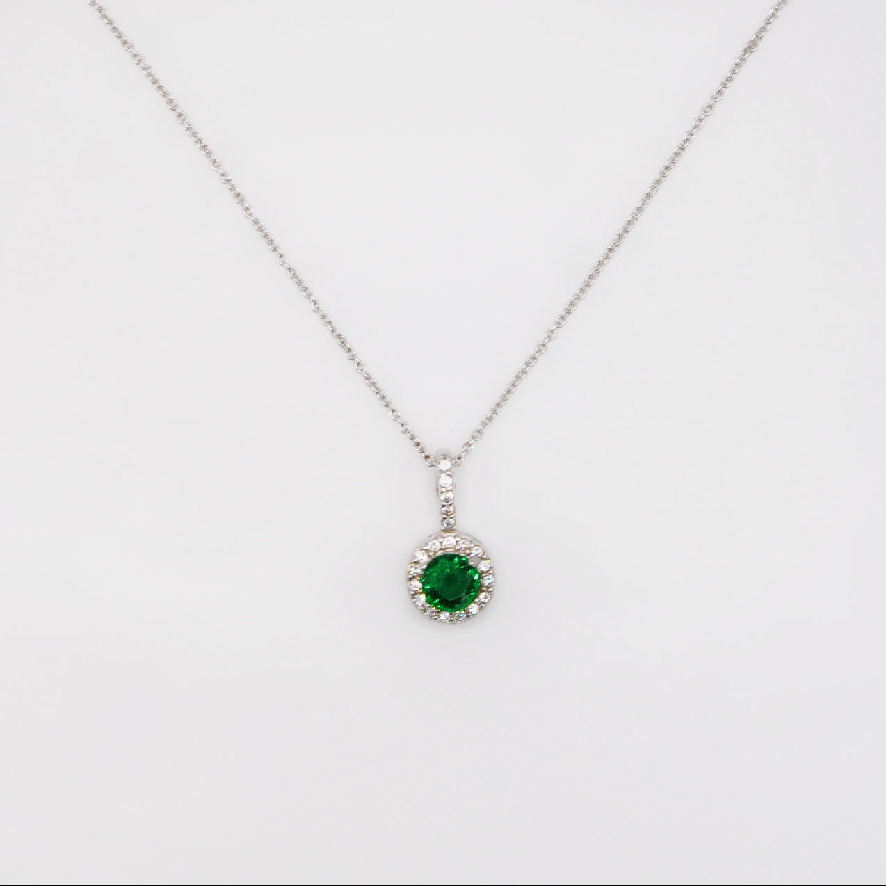 Green Topaz Necklace