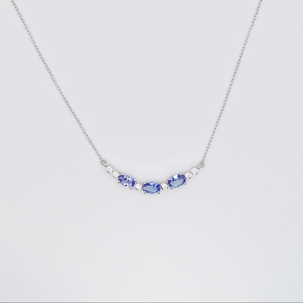 Natural Tanzanite Necklace