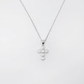 Moissanite Cross with Chain