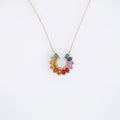 Rainbow Sapphire Necklace