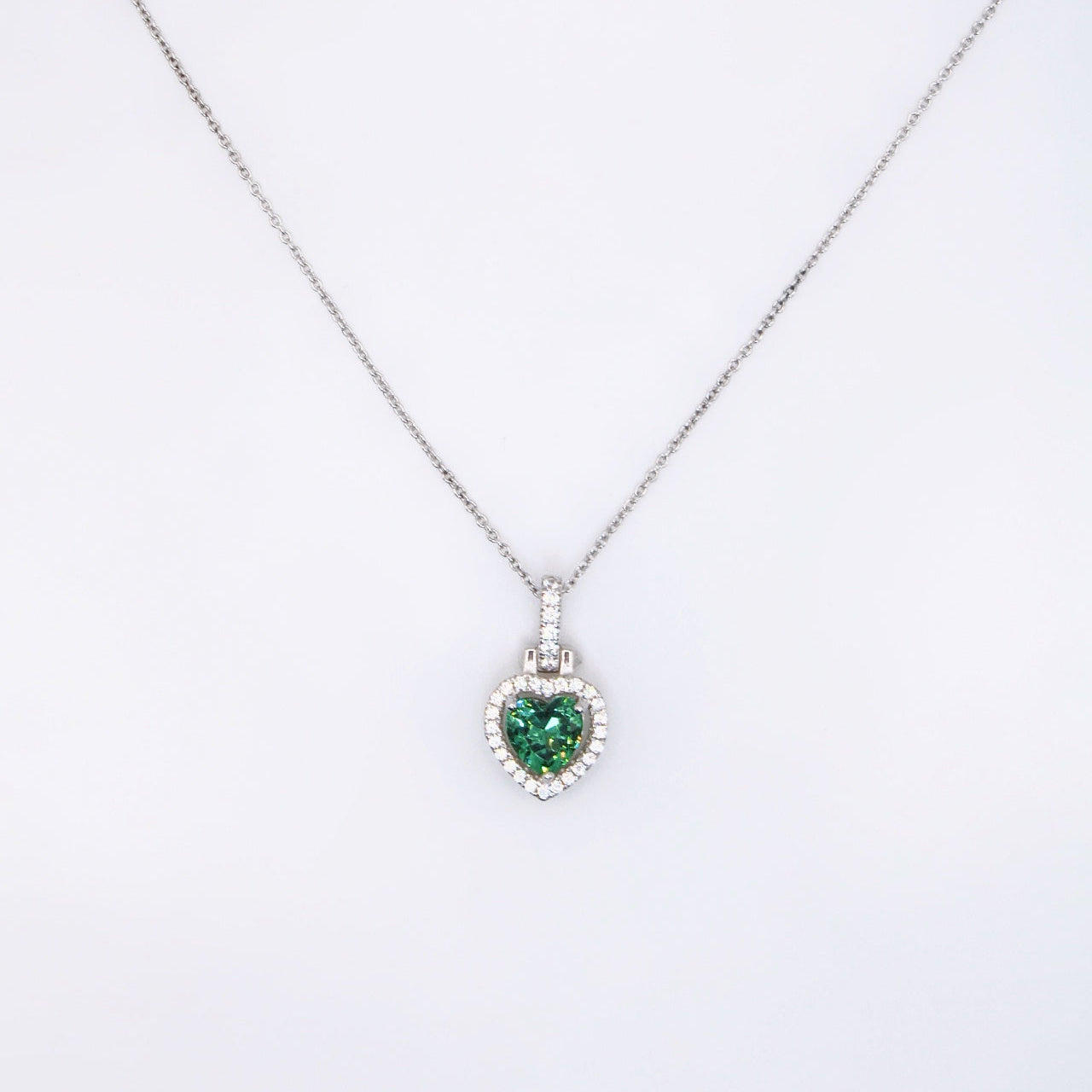 Heart Topaz Necklace