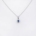 Natural Sapphire Lady Di Necklace