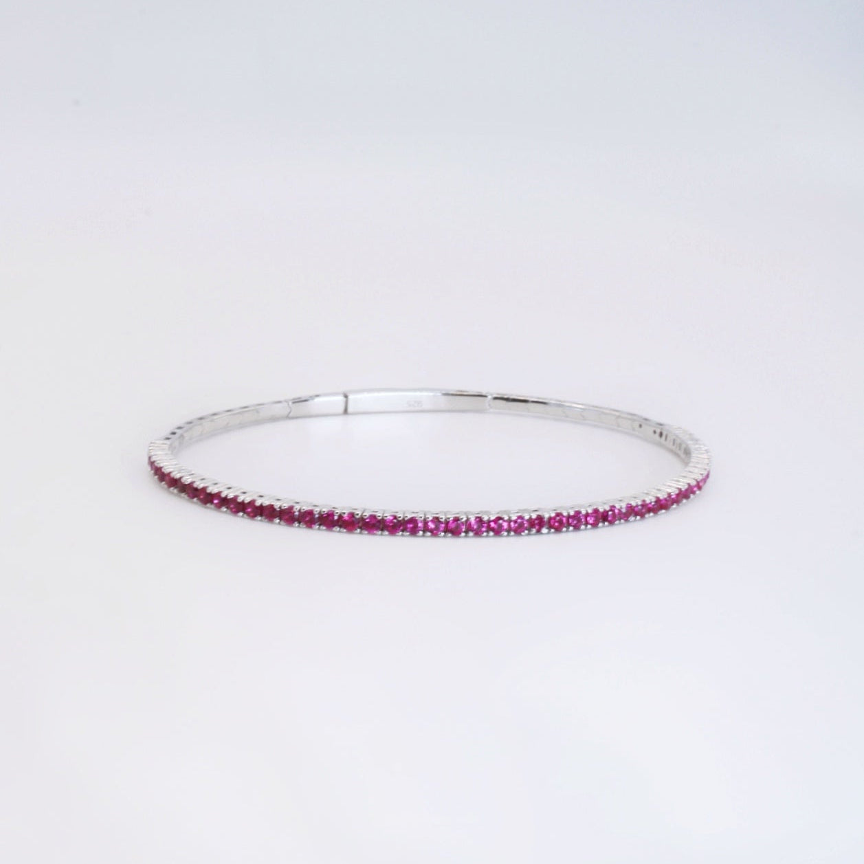 Pink Bangle Bracelet