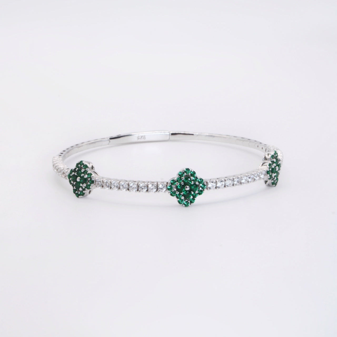 Tennis Trebol Bracelet