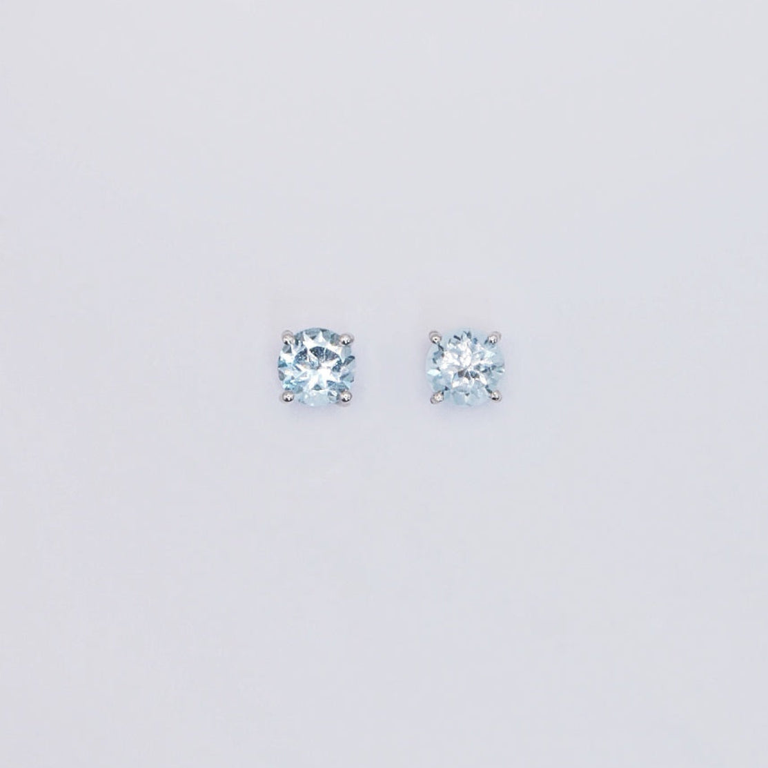 Aqua Studs Earrings