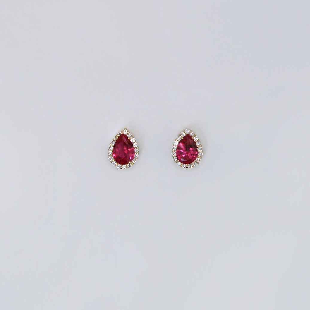 Drop Gold Earrings