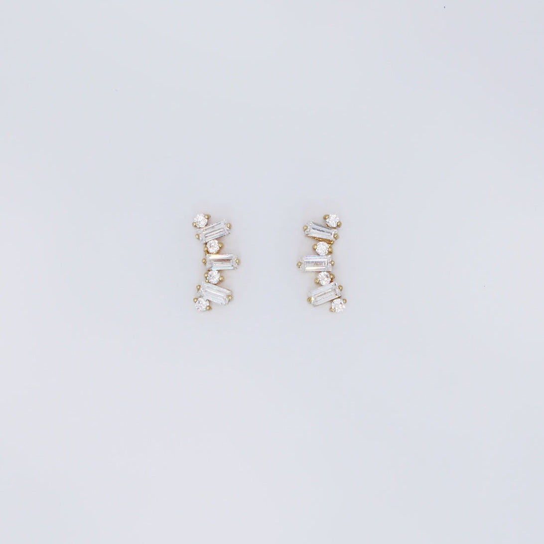 Long Earrings Diamond