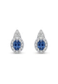 Blue Sapphire Earrings