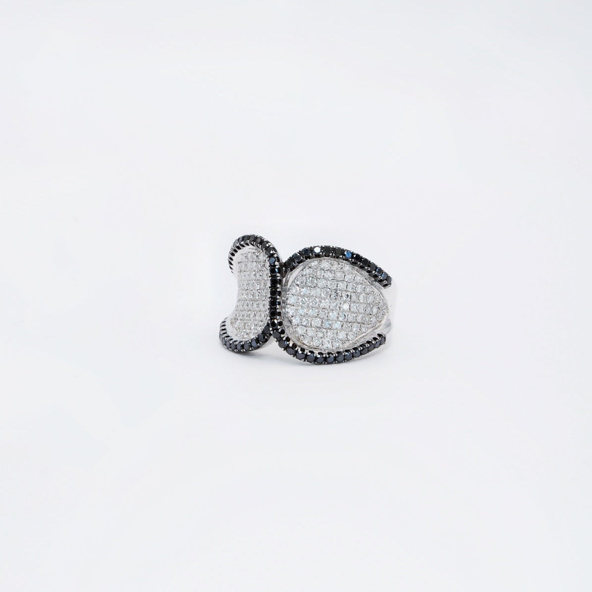 Black & White Diamond Ring