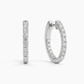 Moissanite Hoops